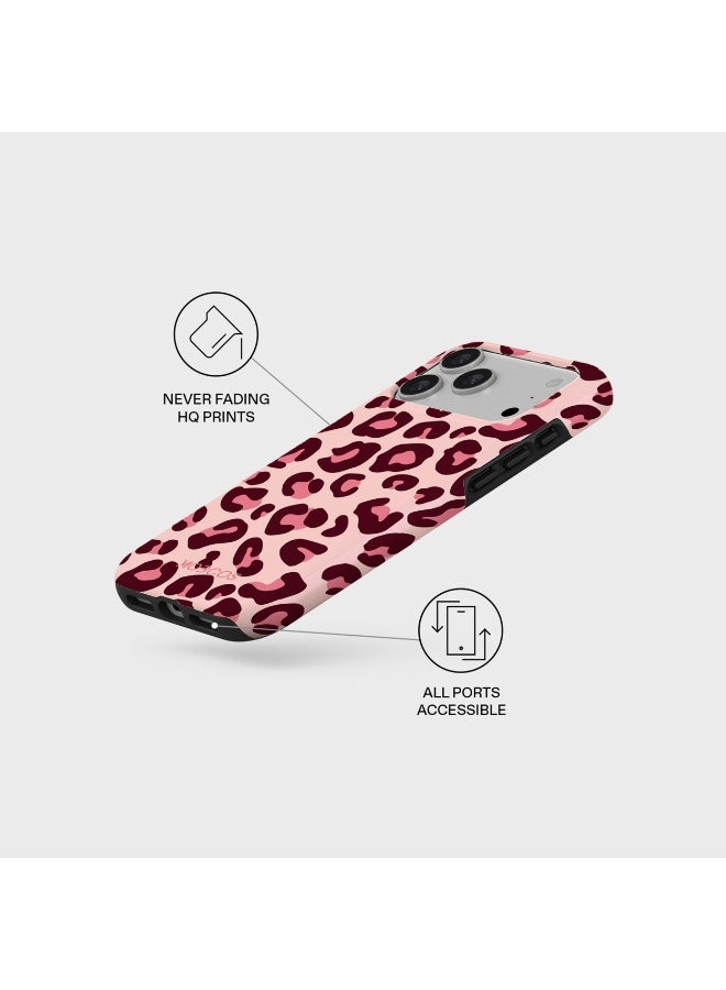 Mobcos iPhone 17 Pro Max Wild Blush Premium Case Compatible with Hybrid Dual-Layer Hard Shell + Silicone Protection - Scratch-Resistant Shockproof Mobile Cover - Image 3