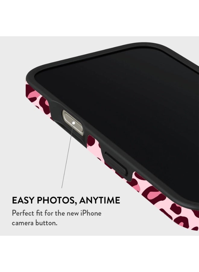 Mobcos iPhone 17 Pro Max Wild Blush Premium Case Compatible with Hybrid Dual-Layer Hard Shell + Silicone Protection - Scratch-Resistant Shockproof Mobile Cover - Image 5