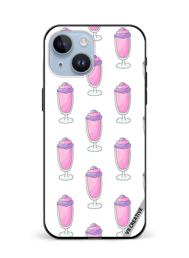 VR CREATIVE Protective Case Cover For Apple iPhone 15 Sunday Cup Design Multicolour - Image 1