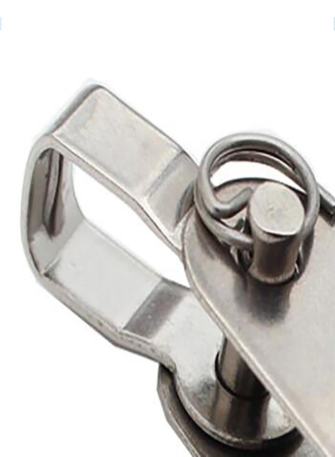 YTgilo 4PCS Stainless Steel Nylon Marine Pulley Kayak Single Bearing Block Rope Wheel for 0.08 to 0.32 inch Rope Flagpole Yacht Ship - Image 4