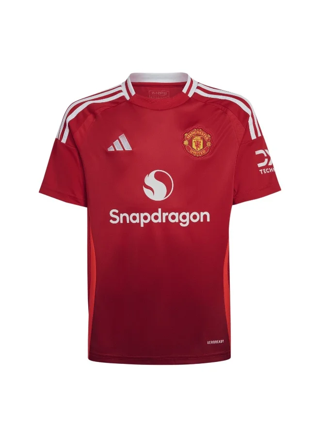Adidas Adidas Mufc H Jsy Y Red Football Jerseys For Kids Unisex 128