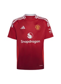 Adidas Adidas Mufc H Jsy Y Red Football Jerseys For Kids Unisex 128  - Image 1
