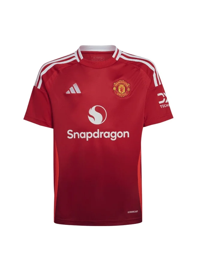 Adidas Adidas Mufc H Jsy Y Red Football Jerseys For Kids Unisex 128