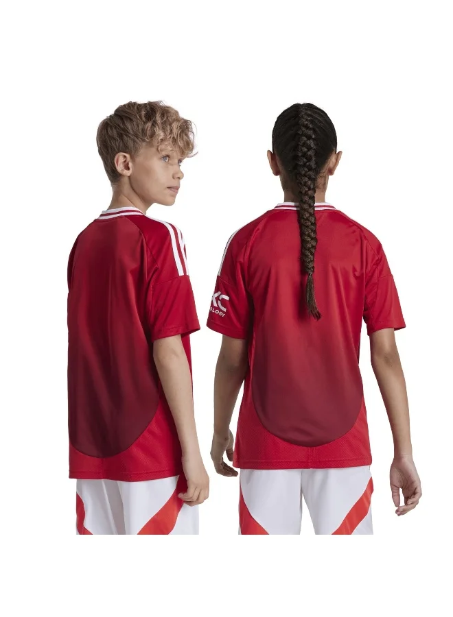 adidas تيشيرت مانشستر يونايتد للأطفال - أحمر