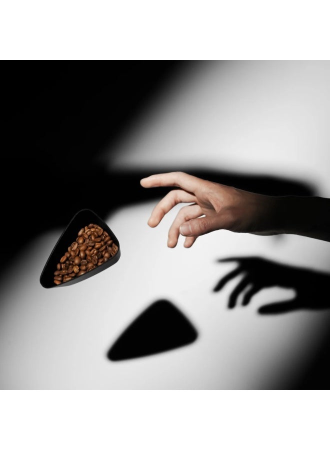 ام اتش دابيلو - ثري بومبار كوب قياس حبوب البن، كوب قياس إسبريسو من الألومنيوم بتصميم مثلث لحبوب البن المطحونة وحبوب البن المطحونة - Image 2