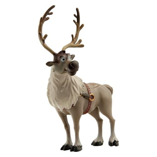 Bullyland 13514 Toy Figure Reindeer Sven from Walt Disney Frozen, Approx. 12 cm, Detailed Ideal as a Small Gift for Children from 3 Years - Image 1