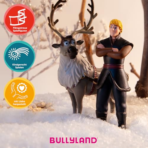 Bullyland 13514 Toy Figure Reindeer Sven from Walt Disney Frozen, Approx. 12 cm, Detailed Ideal as a Small Gift for Children from 3 Years - Image 2
