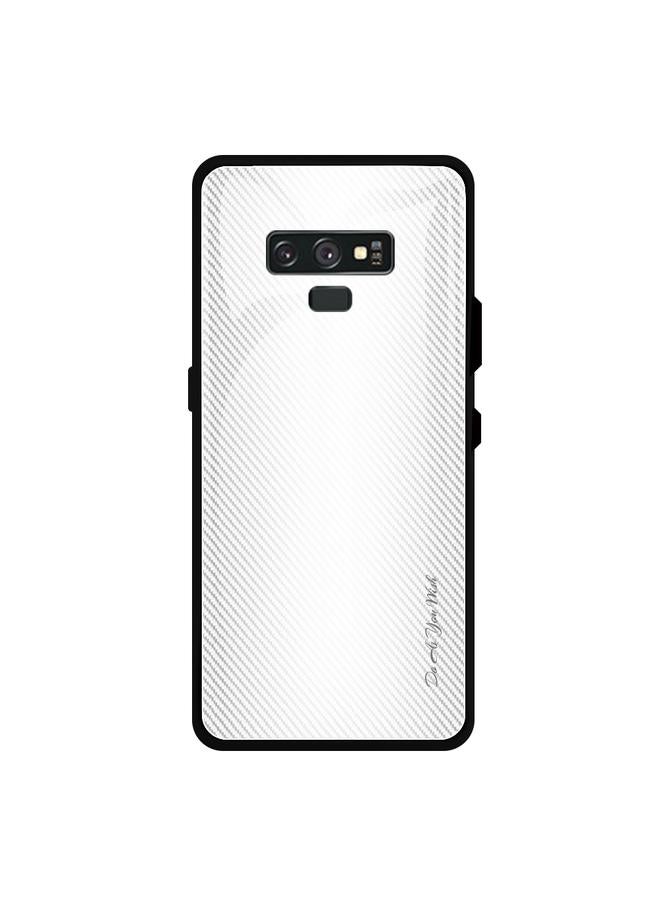 S-TOP Case For Galaxy Note 9 Texture Gradient Glass Protective Case - Image 1