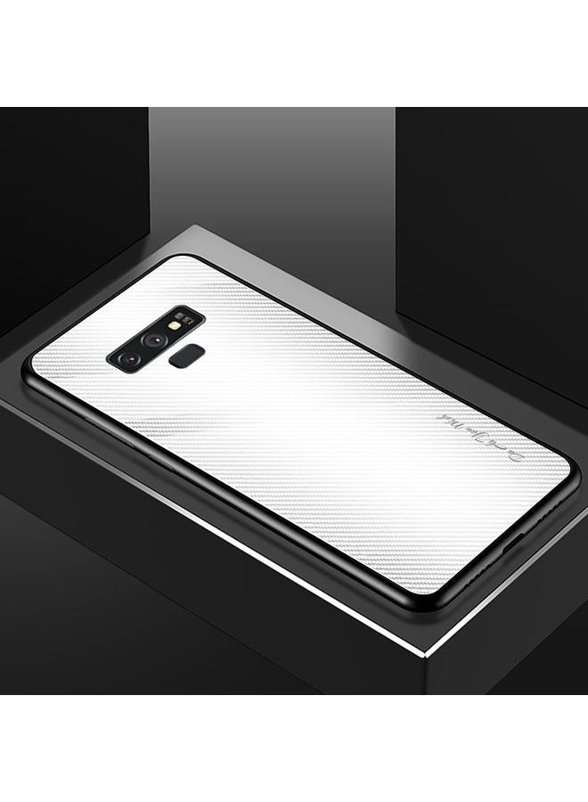 S-TOP Case For Galaxy Note 9 Texture Gradient Glass Protective Case - Image 2