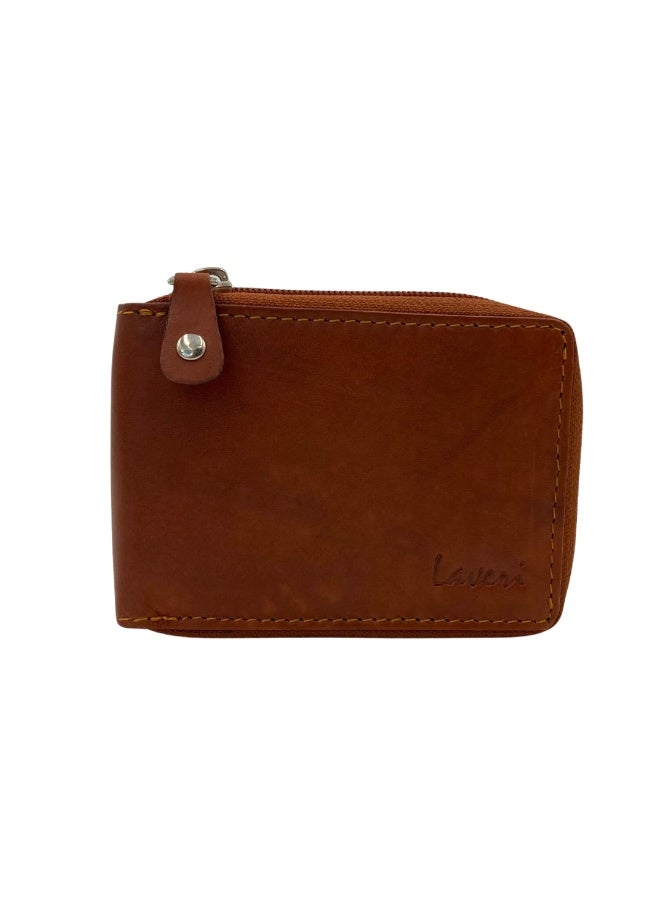 LAVERI LEATHER Fullzip leather mens Wallet #1756Z - Image 3