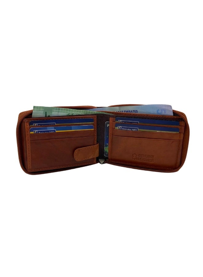 LAVERI LEATHER Fullzip leather mens Wallet #1756Z - Image 2