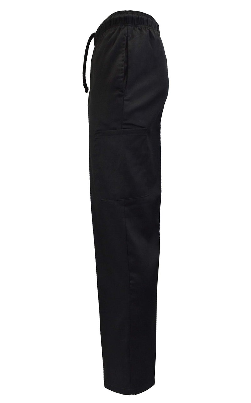 Natural Uniforms Classic Chef Cargo Pants (Black Single, XX-Large) - Image 4