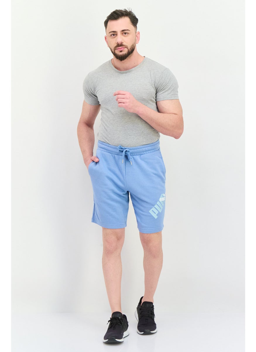 PUMA Men Sportswear Fit Outdoor Shorts, Light Blue  - Image 2