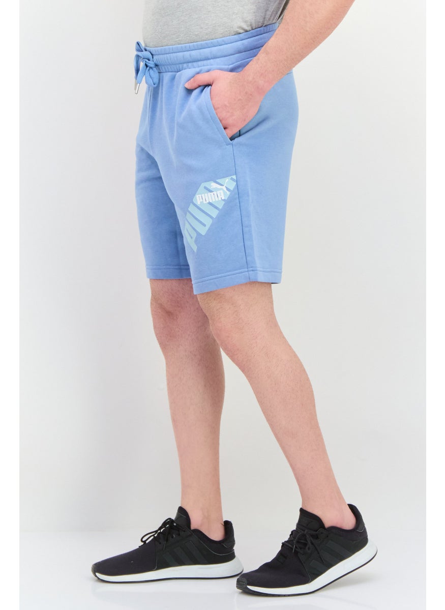 PUMA Men Sportswear Fit Outdoor Shorts, Light Blue  - Image 3