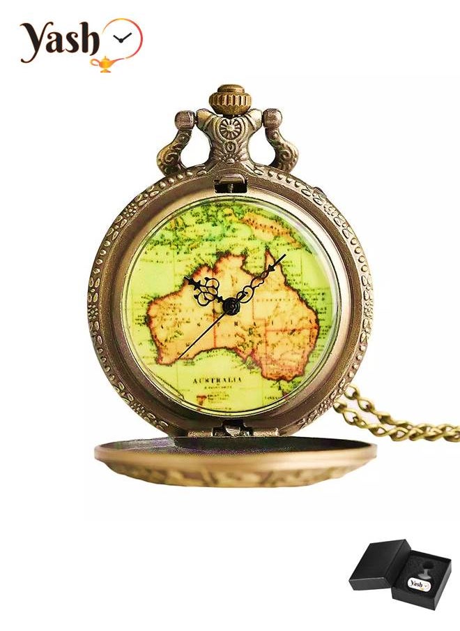 YASH - Yash Zodiac Signs Quartz Pocket Watch - Image 1