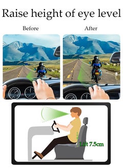 DUNISO Memory Foam Seat Cushion Pillow For Office Chair And Car Seat Firm Coccyx Pad For Tailbone Pain Relief Reduce Tailbone Pressure and Improve Comfort Orthopedic Sciatica Hip Pain Relief  - Image 5