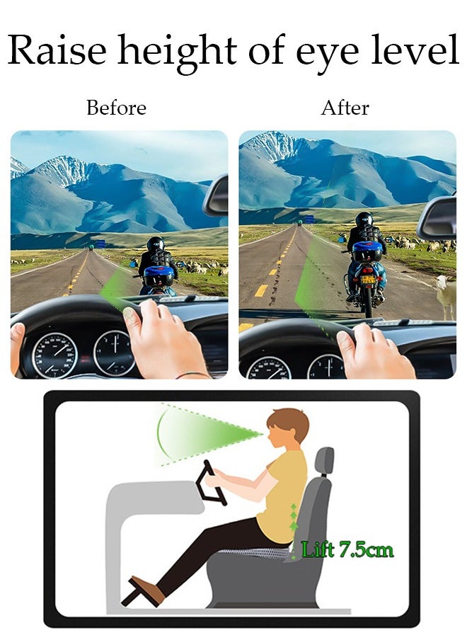 DUNISO Memory Foam Seat Cushion Pillow For Office Chair And Car Seat Firm Coccyx Pad For Tailbone Pain Relief Reduce Tailbone Pressure and Improve Comfort Orthopedic Sciatica Hip Pain Relief  - Image 5