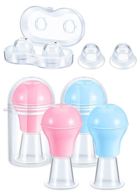 Nipple Correction Suction Cups, Suitable for Breastfeeding, Perfect for Flat and Inverted Nipples