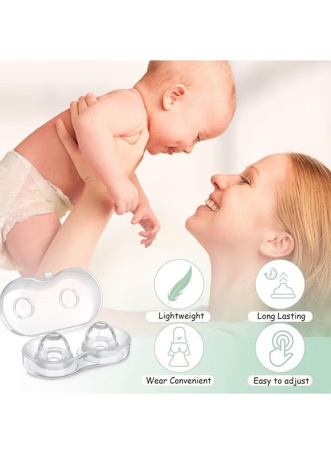 HaHaHai - Nipple Correction Suction Cups, Suitable for Breastfeeding, Perfect for Flat and Inverted Nipples - Image 1