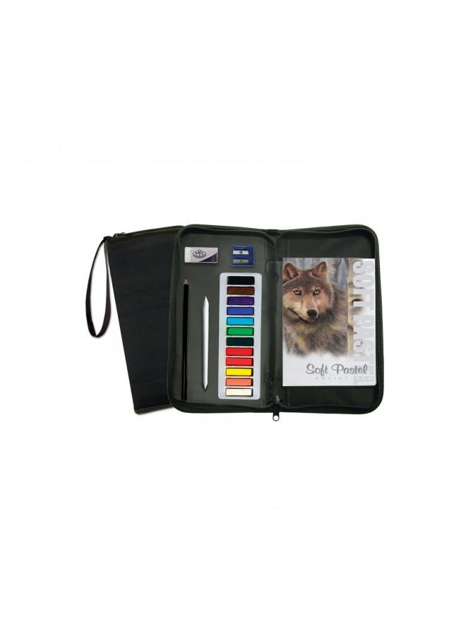 Royal & Langnickel Royal & Langnickel Soft Pastel Essentials Keep N' Carry Set (RSET-KCSP)  - Image 2