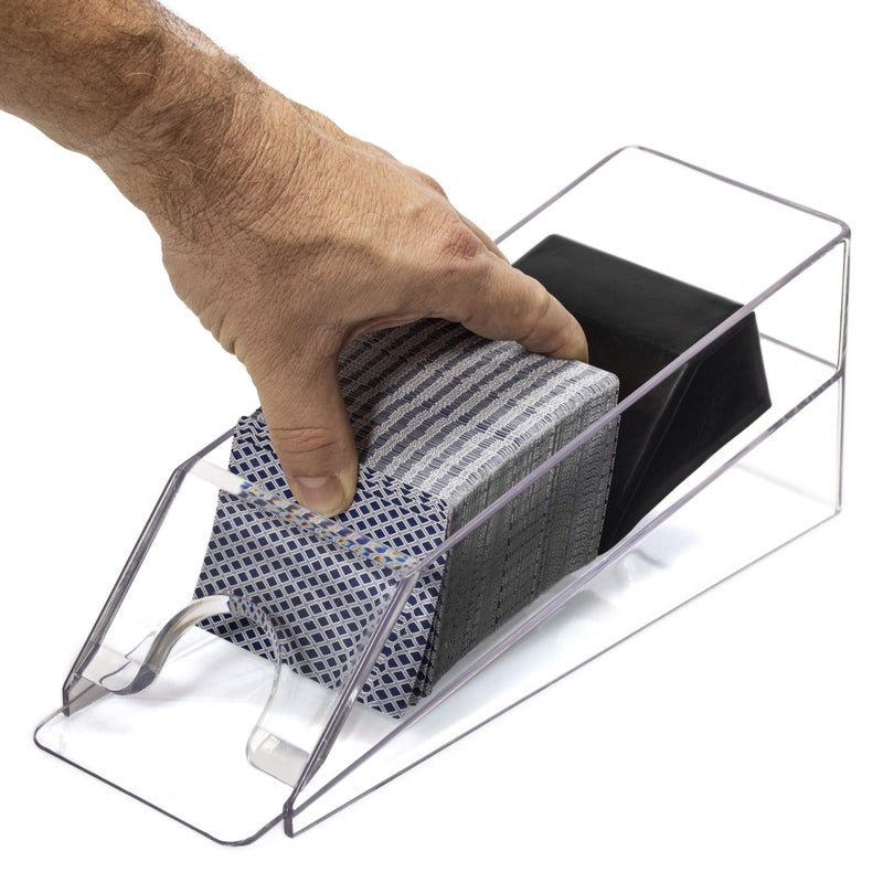 Brybelly Blackjack Shoe Collection|Clear Casino Grade Acrylic for Standard Size Poker Deck| Shoe Only - 6 Deck Size - Image 2