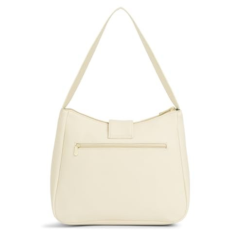 Caprese Irina Medium Hobo Bag for Women with Shoulder Strap | Stylish, Versatile Handbag for Everyday Use | Perfect for Casual Outings, Work, Travel, and Special Events | Spacious Design (Alpine Oat) - Image 5