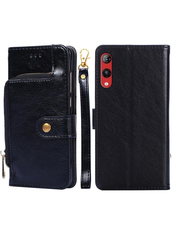 اس-توب جراب هاتف Rakuten Hand 4G بسحاب من الجلد - Image 1