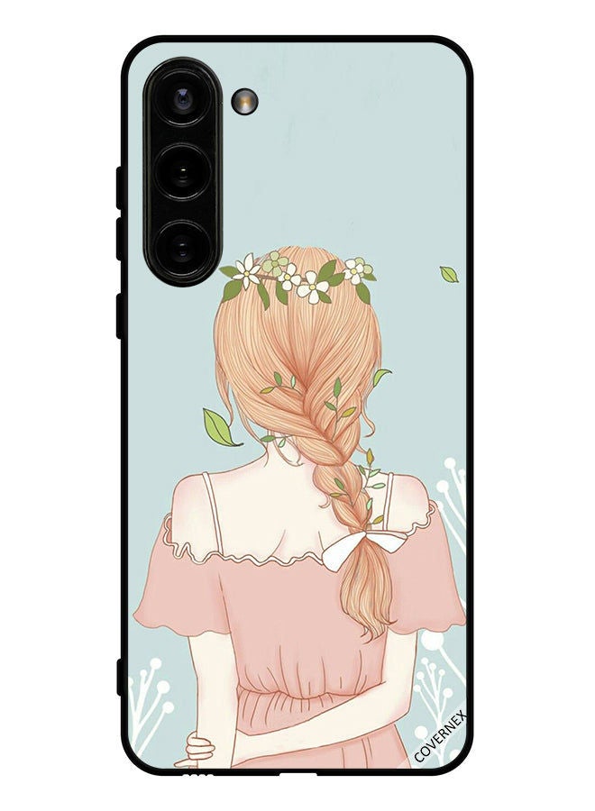 Covernex Protective Case Cover For Samsung Galaxy S23 Standing Girl Looking Cute - Image 1