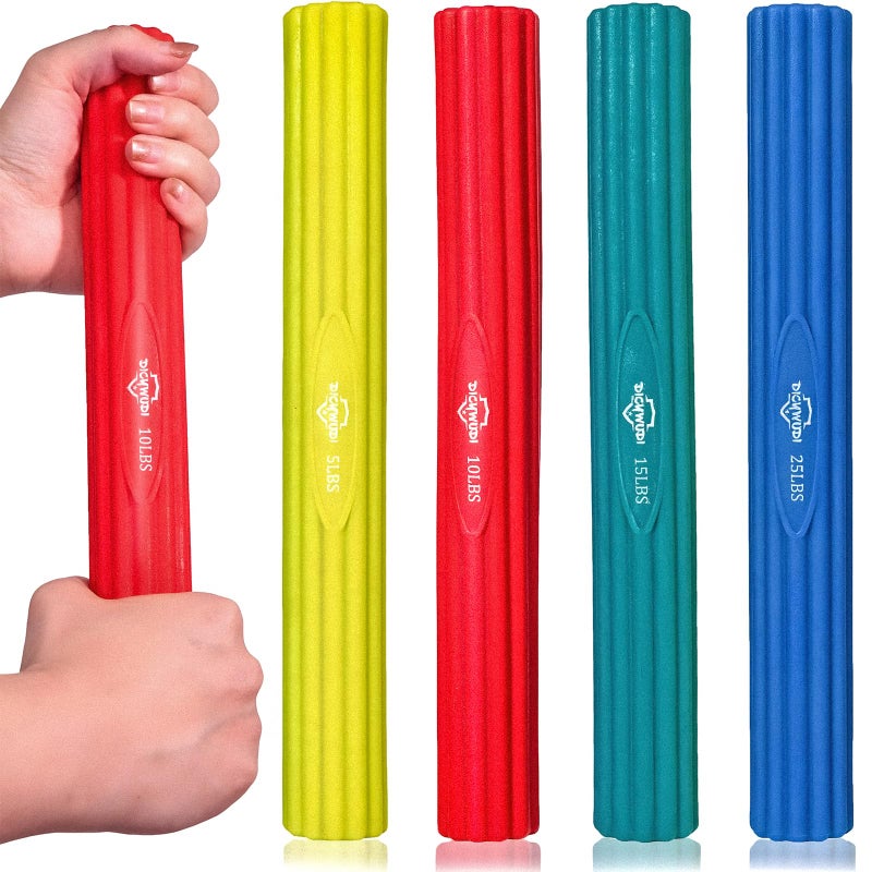 DICYWUDI Flex Therapy Bar and Grip Strength Trainers set, Physical Therapy & Resistance Bar for Golfers Elbow, Tendinitis, Wrist,Forearms Pain, Improve Grip Strength and Relieve Pain - Image 1