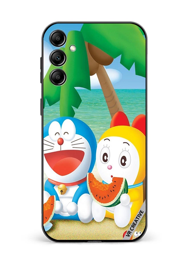 VR CREATIVE Protective Case Cover For Samsung Galaxy A15 5G/A15 Doremon And Doremi Design Multicolour - Image 1