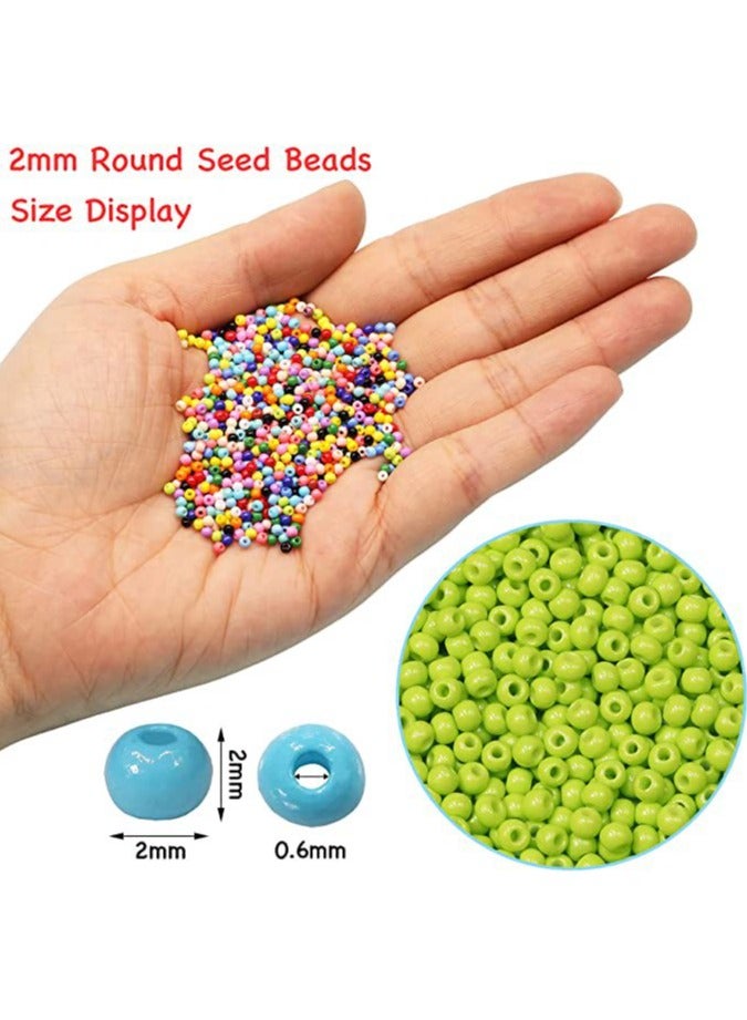 Gonice Flat Round Clay Beads for Bracelet Making Kit, Spacer Beads Kit for DIY Jewelry Making, 6mm Disc Flat Beads for Beads Necklace Making Kit - Image 3