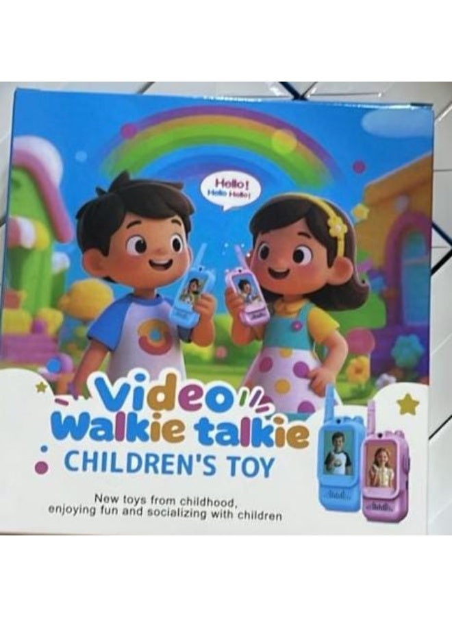 Face-to-Face Video toy for Kids – 2 Pack Rechargeable Video Intercom Toys with Camera & LCD Screen, Two-Way Video and Voice Communication - Image 3