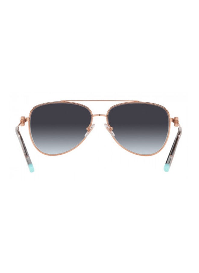 Tiffany Women's Pilot Shape Sunglasses - TF3080 61053C 59 - Lens Size: 59 Mm  - Image 5