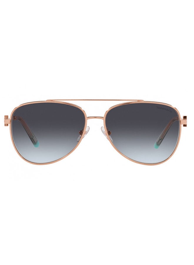 Tiffany Women's Pilot Shape Sunglasses - TF3080 61053C 59 - Lens Size: 59 Mm  - Image 2