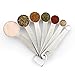 Spring Chef Spring Chef Measuring Spoons, Heavy Duty Round Stainless Steel Metal, for Dry or Liquid - Set of 7  - Image 2