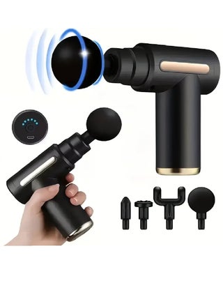 Mini Massage Gun Deep Tissues Muscle Massager For Athelets&Trainers With 6 Speeds Massage Device Super Quiet Electric Handheld Portable Body Massager for Neck Pain Relief Shoulder Waist Leg Muscles - pzsku/ZB3E8AA097CE0623A4B5FZ/45/1752944320/6f1a5937-457e-4f2d-be47-d1ef5e0183c1