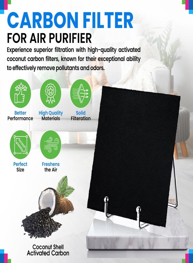 Bagean Activated Carbon Pre Filter A Replacement - Compatible with Honeywell HPA200 Air Purifier Series - Fits Honeywell HPA200 Prefilter A - Air Filters Absorb Odors and Freshen Your Home (4-Pack) - Image 2