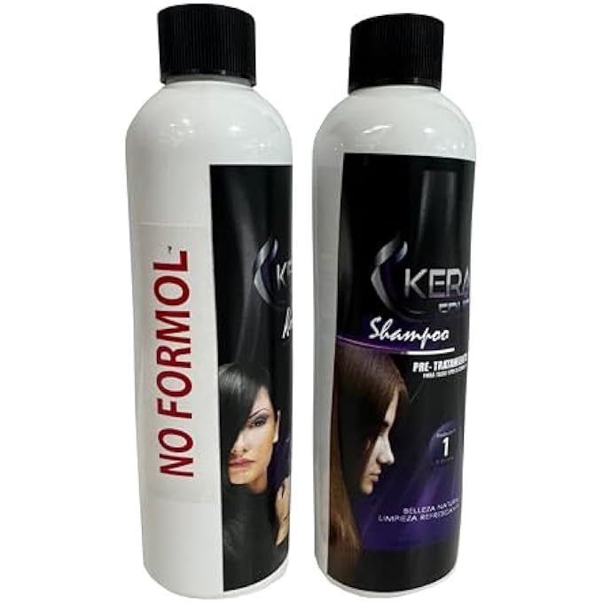 KERA FRUIT CIRUGIA CAPILAR 4OZ (120 ML) + SHAMPOO PROFESIONAL ALIZANTE DE CALIDAD - Image 1
