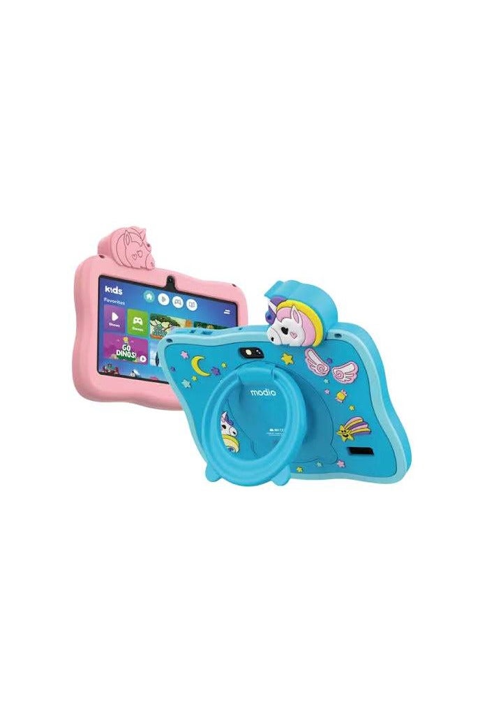 MODIO TAB MODIO M71 TABLET RAM: 6GB,Internal Storage: 128GB,Battery: 3000mAh,Main Camera: 5MP,Front Camera: 2MP,Display: 7.0 inches LCD,Processor: Quad-Core,OS: Android 11,Connectivity: 5G, Wi-Fi, Bluetooth, Dual SIM, USB-C, 3.5mm jack - Image 1