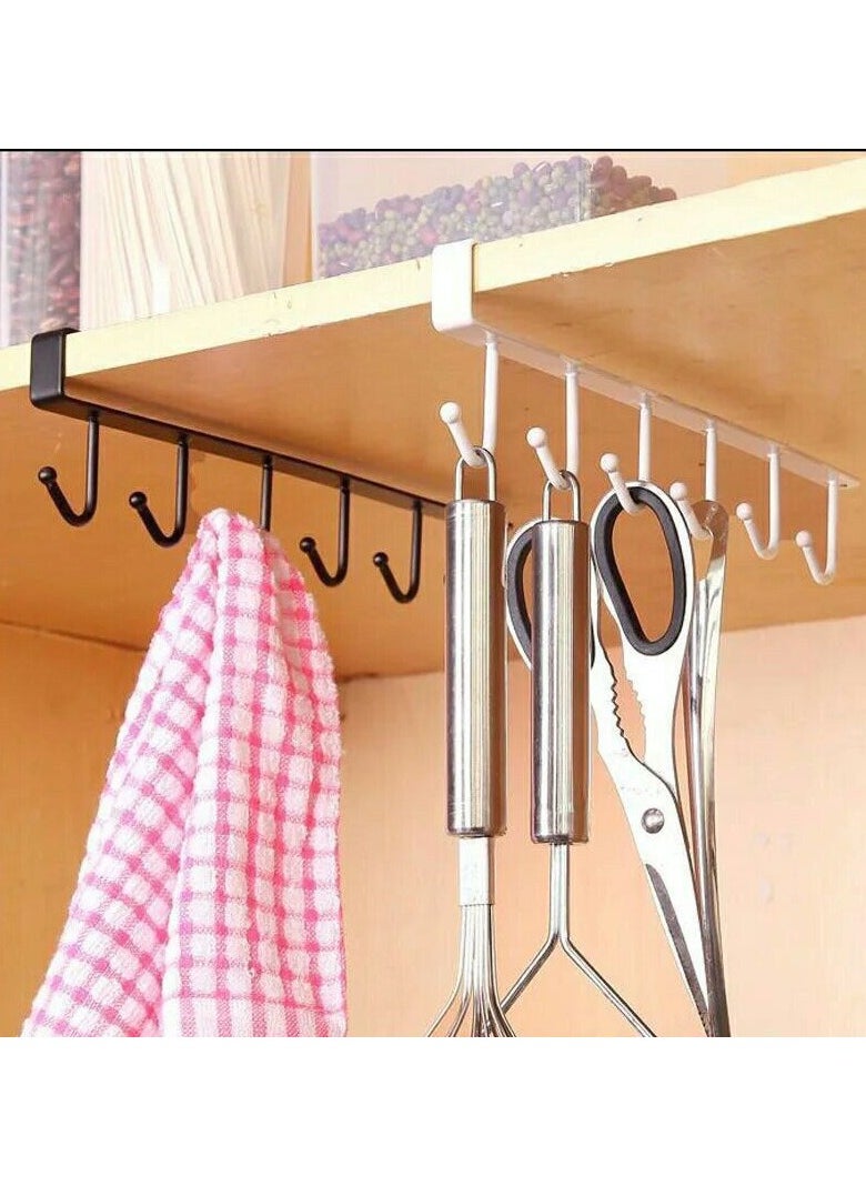 ماركة غير محددة حامل اندر شيلف اكواب فردى ابيض  - Image 1