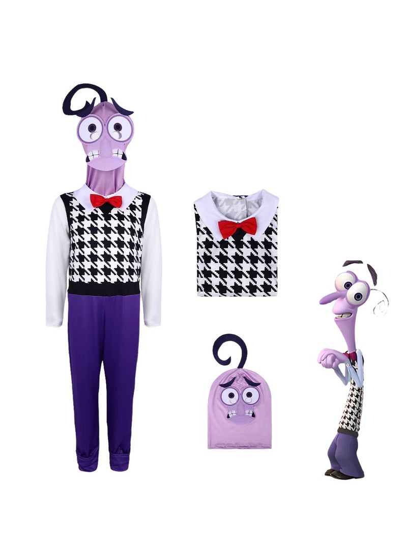 general 1 Set Party Cosplay Inside Out2 Fear Costume For Kids Adult - Image 1
