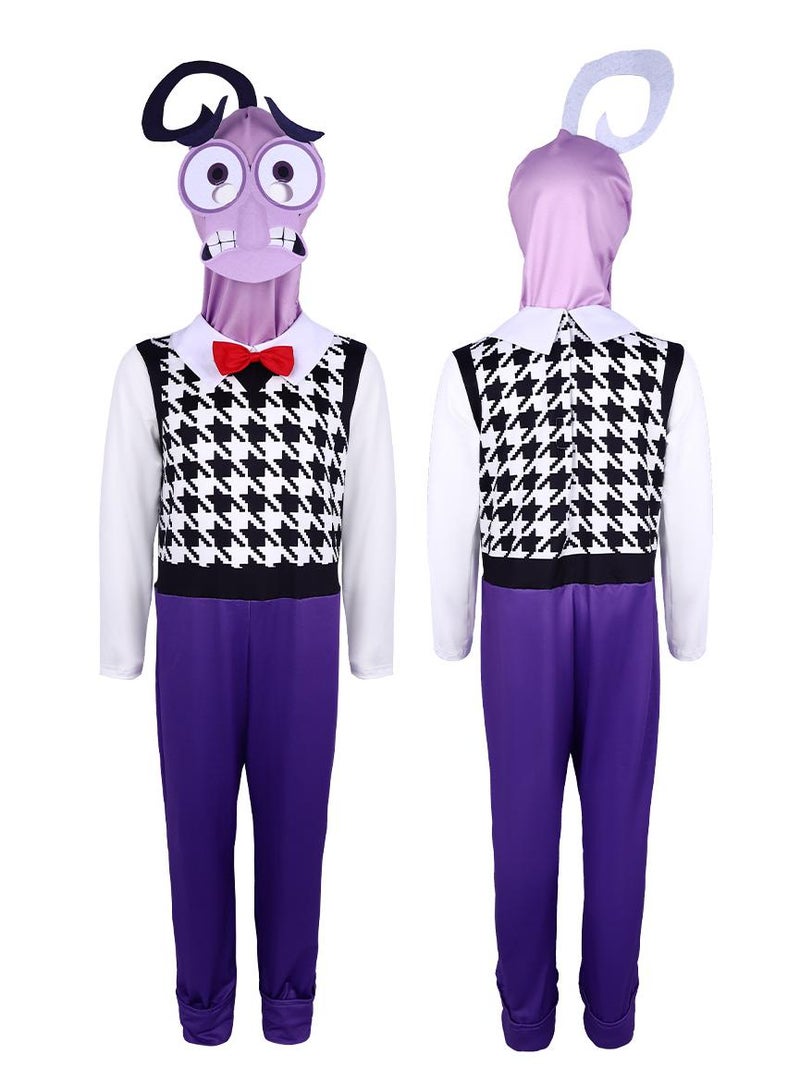 general 1 Set Party Cosplay Inside Out2 Fear Costume For Kids Adult - Image 3