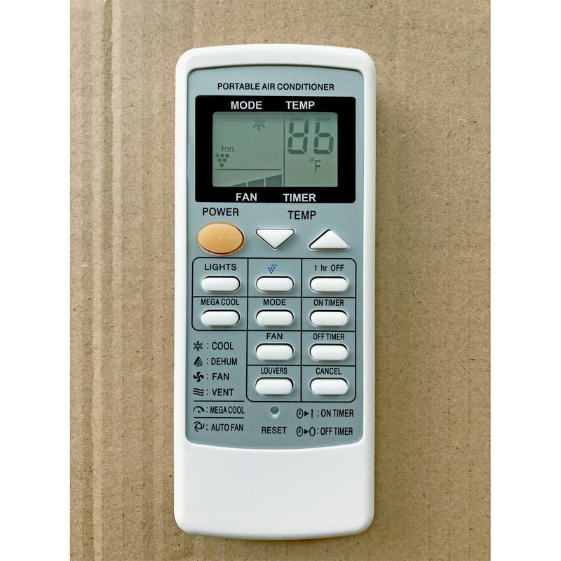 CHOUBENBEN Replacement for Sharp Portable Air Conditioner Remote Control CRMC-A705JBEZ CV-P09LV AY-A9GR CV-2P10SC CV-P09LX CV-P10LC CV-P10MC CV-P10NC CVP10NC-D CVP10NC-R CV-P10PC CVP10PC-D CVP10PC-R, Fahrenheit - Image 5