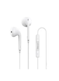 Recci RECCI 3.5mm Wired Earphone REP-L07 - White  - Image 1