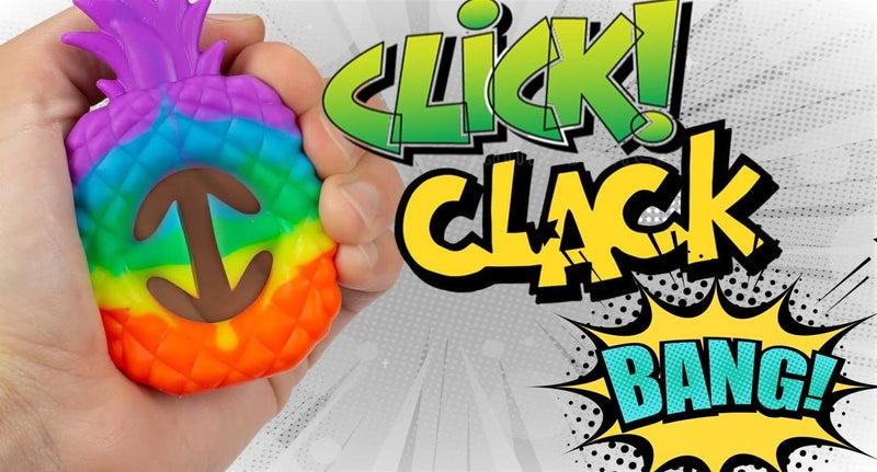 جا-رو Ja-ru Snapper Toy Toy (3 Tidge Toys) Hand Grip Fun Popper Snap It Squeeze Grab Tridge Toy. Party Pop Snaps صانع الضوضاء انقر فوق إصبع الألعاب الحسية للأطفال التوحد. 4791-3S - Image 3