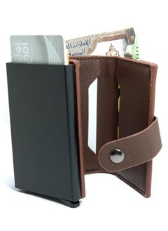 Classic Milano Classic Milano Faux Leather RFID Blocking Pop Up Wallet for Men and Women - Automatic Card Holder Wallet with Pop-up Design - Secure, Compact Credit Card Holder for Men - Stylish Wallet for Men & Women’s RFID Card Wallet  - Image 4