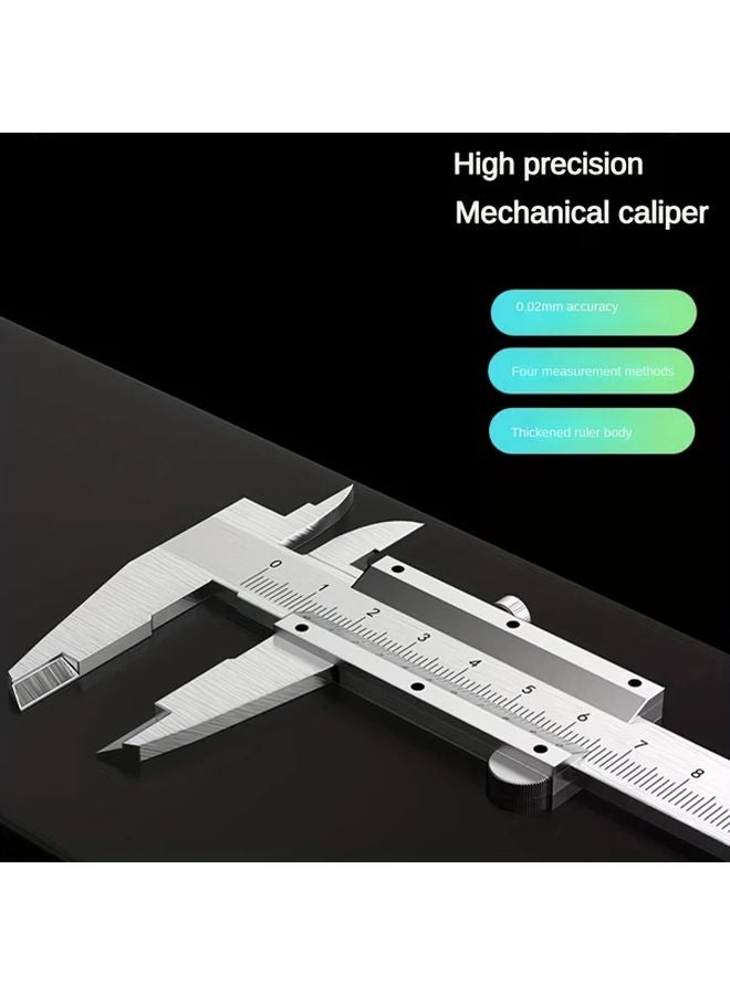 150 Vernier Caliper Heavy Duty High Carbon Steel Metric Imperial Scale - Image 2