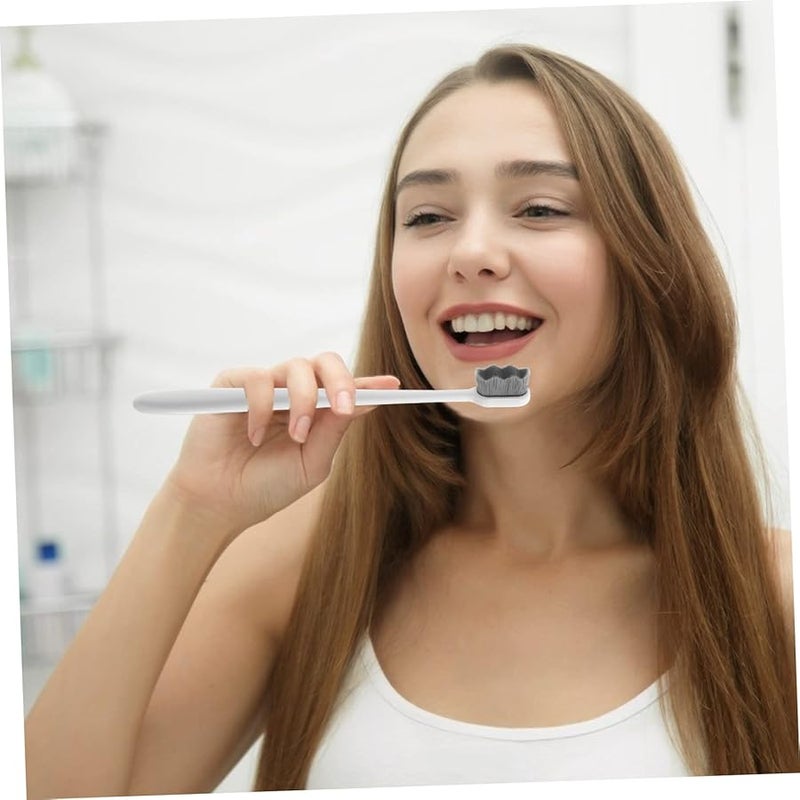 8 Pack Adult Toothbrushes With Extra Soft Bristles For Sensitive Teeth - Image 3