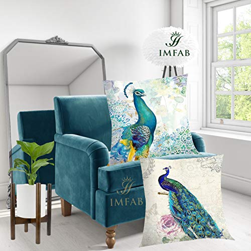 IM FAB Digital Printed Canvas Cotton Cushion Covers 24X24 inches (Set of 2 pcs) - Image 1
