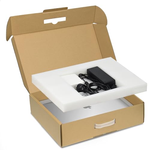 Orionstar Laptop Box with Protection Foam for up to 17.3 Inches Notebook Computer, Cardboard Laptop Shipping Box, Notebook Secure Mailer Box - Image 1